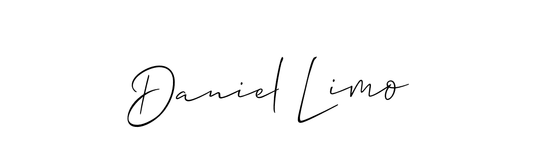 Also You can easily find your signature by using the search form. We will create Daniel Limo name handwritten signature images for you free of cost using Allison_Script sign style. Daniel Limo signature style 2 images and pictures png