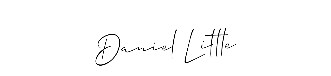 How to make Daniel Little signature? Allison_Script is a professional autograph style. Create handwritten signature for Daniel Little name. Daniel Little signature style 2 images and pictures png