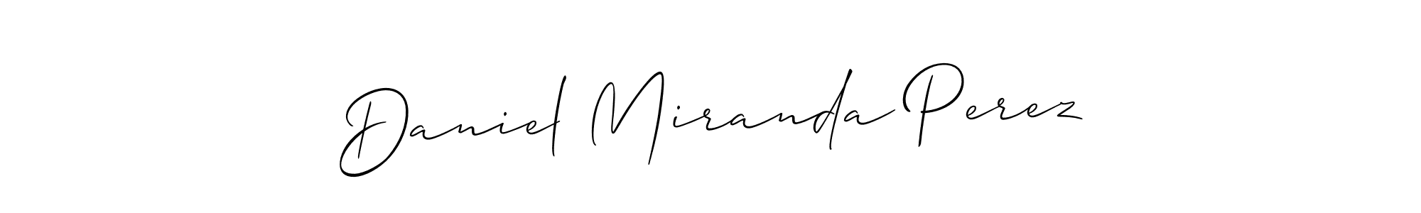 How to Draw Daniel Miranda Perez signature style? Allison_Script is a latest design signature styles for name Daniel Miranda Perez. Daniel Miranda Perez signature style 2 images and pictures png