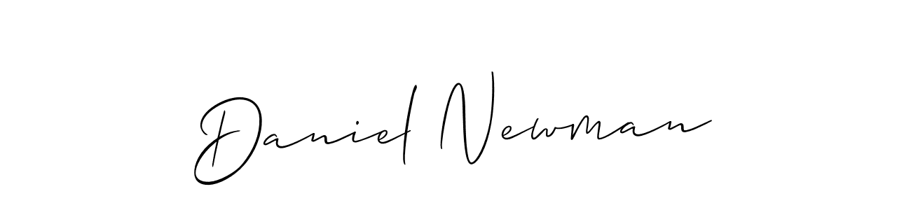 Also we have Daniel Newman name is the best signature style. Create professional handwritten signature collection using Allison_Script autograph style. Daniel Newman signature style 2 images and pictures png