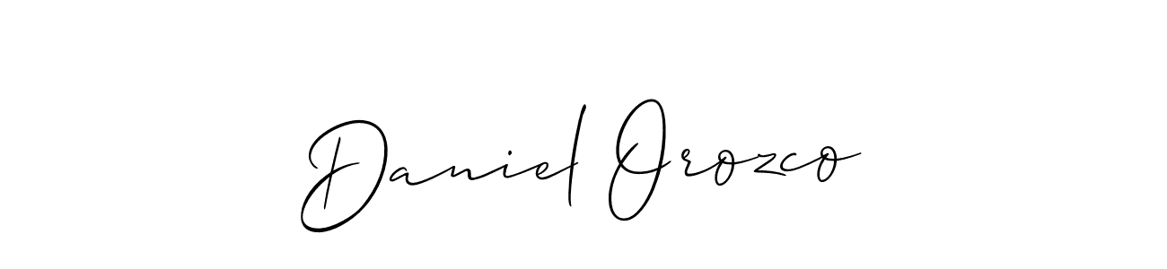 How to Draw Daniel Orozco signature style? Allison_Script is a latest design signature styles for name Daniel Orozco. Daniel Orozco signature style 2 images and pictures png