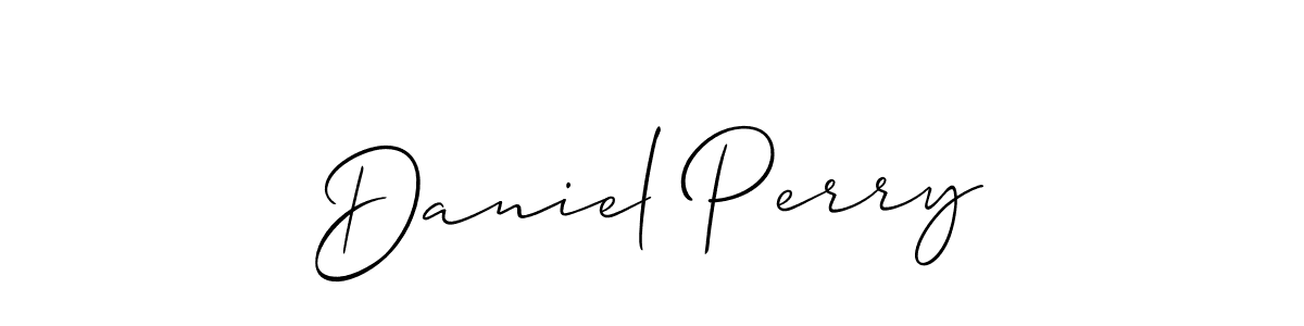 Best and Professional Signature Style for Daniel Perry. Allison_Script Best Signature Style Collection. Daniel Perry signature style 2 images and pictures png