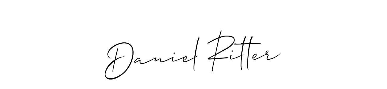 This is the best signature style for the Daniel Ritter name. Also you like these signature font (Allison_Script). Mix name signature. Daniel Ritter signature style 2 images and pictures png