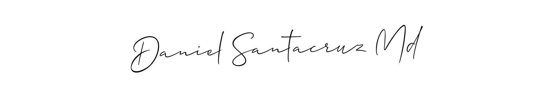 Create a beautiful signature design for name Daniel Santacruz Md. With this signature (Allison_Script) fonts, you can make a handwritten signature for free. Daniel Santacruz Md signature style 2 images and pictures png