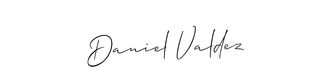 Similarly Allison_Script is the best handwritten signature design. Signature creator online .You can use it as an online autograph creator for name Daniel Valdez. Daniel Valdez signature style 2 images and pictures png
