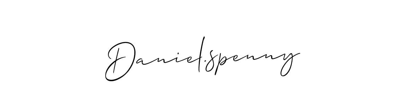 This is the best signature style for the Daniel.spenny name. Also you like these signature font (Allison_Script). Mix name signature. Daniel.spenny signature style 2 images and pictures png