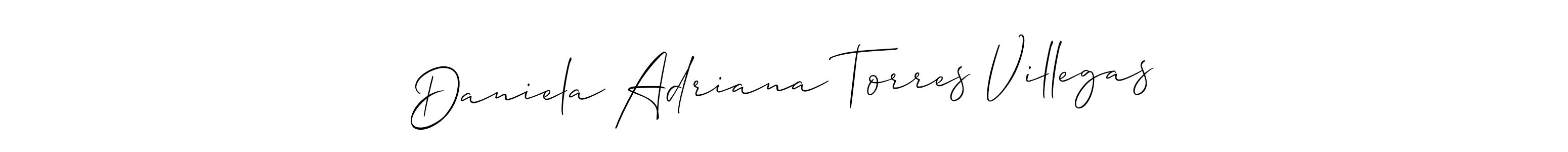 Best and Professional Signature Style for Daniela Adriana Torres Villegas. Allison_Script Best Signature Style Collection. Daniela Adriana Torres Villegas signature style 2 images and pictures png