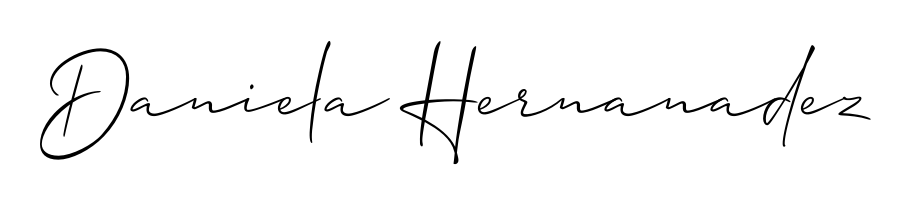 A stylish, flowing autograph style designed for name Daniela Hernanadez using Allison_Script typography. Perfect for digital creative projects. Daniela Hernanadez signature style 2 images and pictures png