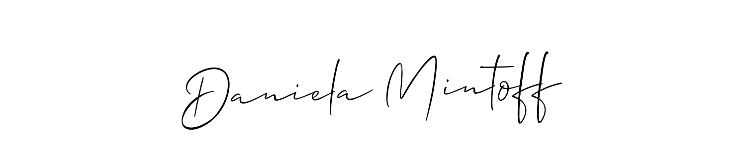 See photos of Daniela Mintoff official signature by Spectra . Check more albums & portfolios. Read reviews & check more about Allison_Script font. Daniela Mintoff signature style 2 images and pictures png