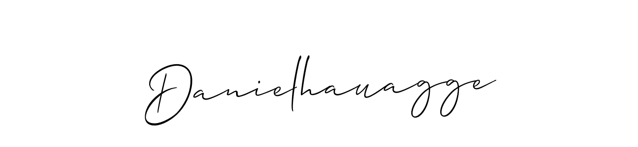 This is the best signature style for the Danielhauagge name. Also you like these signature font (Allison_Script). Mix name signature. Danielhauagge signature style 2 images and pictures png