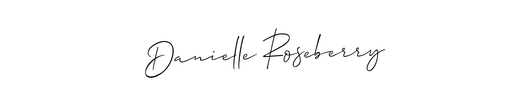 Best and Professional Signature Style for Danielle Roseberry. Allison_Script Best Signature Style Collection. Danielle Roseberry signature style 2 images and pictures png