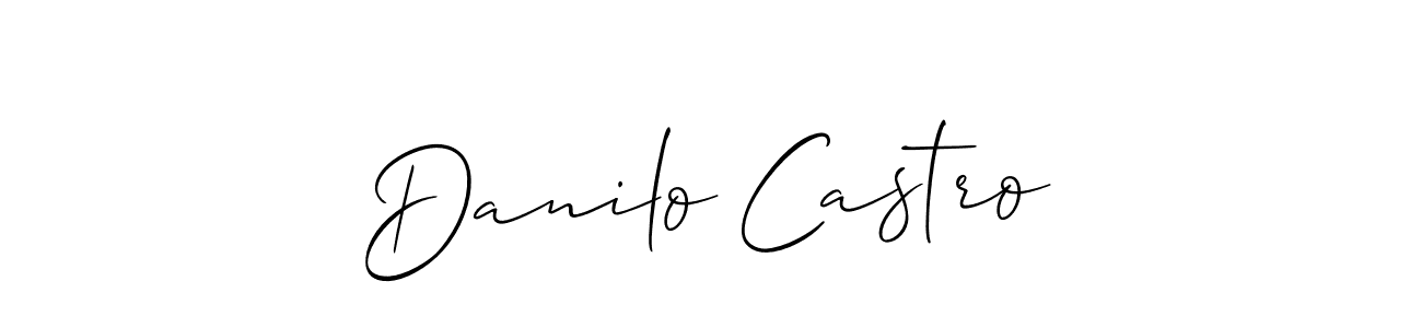 Once you've used our free online signature maker to create your best signature Allison_Script style, it's time to enjoy all of the benefits that Danilo Castro name signing documents. Danilo Castro signature style 2 images and pictures png