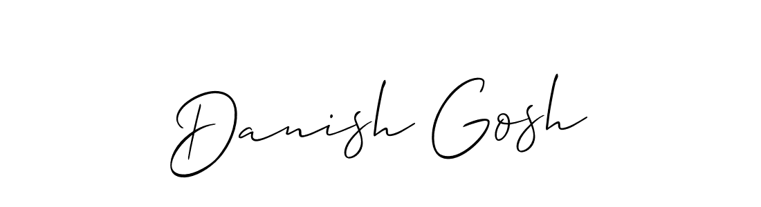 Allison_Script is a professional signature style that is perfect for those who want to add a touch of class to their signature. It is also a great choice for those who want to make their signature more unique. Get Danish Gosh name to fancy signature for free. Danish Gosh signature style 2 images and pictures png