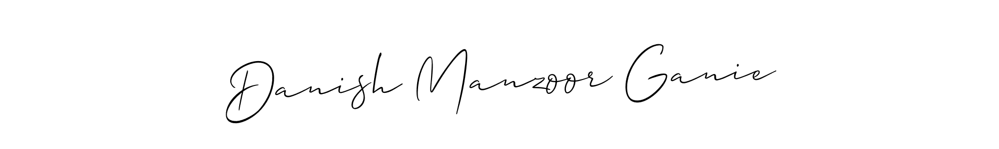 Make a beautiful signature design for name Danish Manzoor Ganie. Use this online signature maker to create a handwritten signature for free. Danish Manzoor Ganie signature style 2 images and pictures png