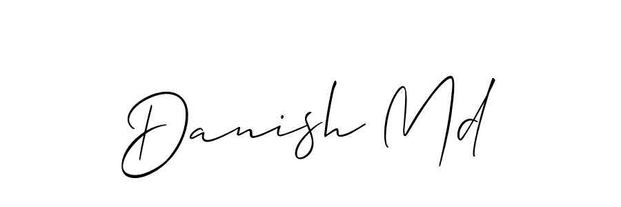 if you are searching for the best signature style for your name Danish Md. so please give up your signature search. here we have designed multiple signature styles  using Allison_Script. Danish Md signature style 2 images and pictures png