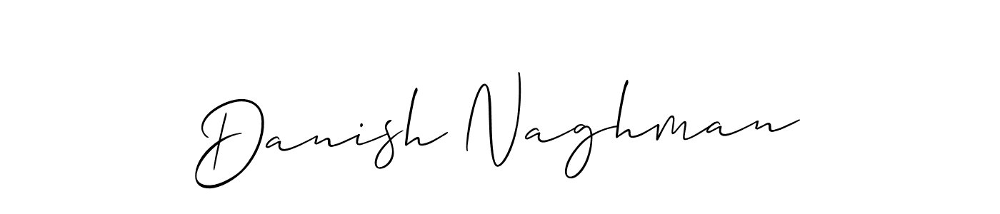 if you are searching for the best signature style for your name Danish Naghman. so please give up your signature search. here we have designed multiple signature styles  using Allison_Script. Danish Naghman signature style 2 images and pictures png