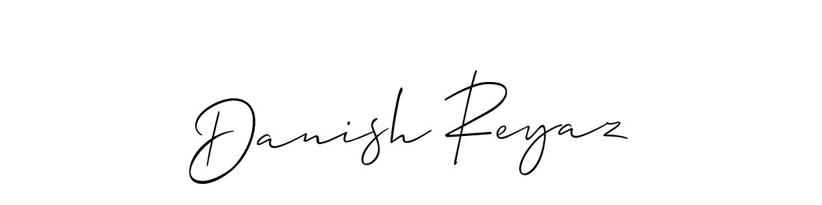 Make a beautiful signature design for name Danish Reyaz. Use this online signature maker to create a handwritten signature for free. Danish Reyaz signature style 2 images and pictures png