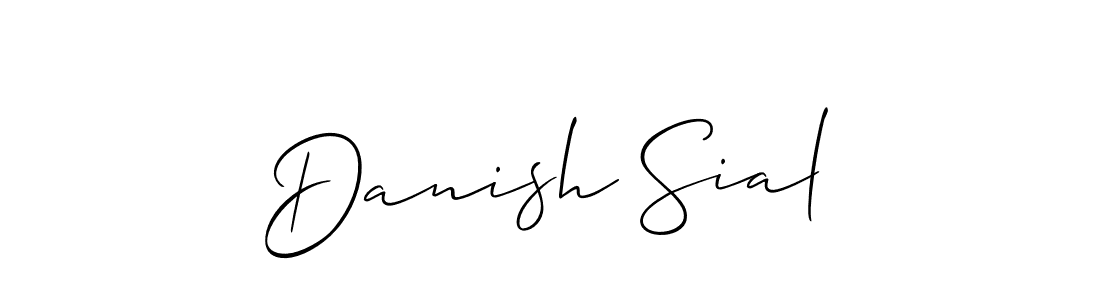 Here are the top 10 professional signature styles for the name Danish Sial. These are the best autograph styles you can use for your name. Danish Sial signature style 2 images and pictures png