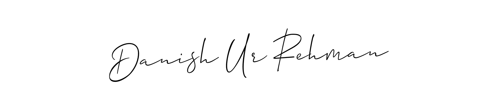 Make a short Danish Ur Rehman signature style. Manage your documents anywhere anytime using Allison_Script. Create and add eSignatures, submit forms, share and send files easily. Danish Ur Rehman signature style 2 images and pictures png