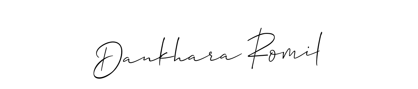 Make a beautiful signature design for name Dankhara Romil. Use this online signature maker to create a handwritten signature for free. Dankhara Romil signature style 2 images and pictures png