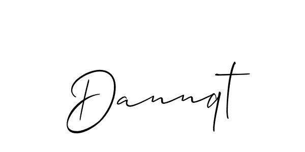 Make a beautiful signature design for name Dannqt. Use this online signature maker to create a handwritten signature for free. Dannqt signature style 2 images and pictures png