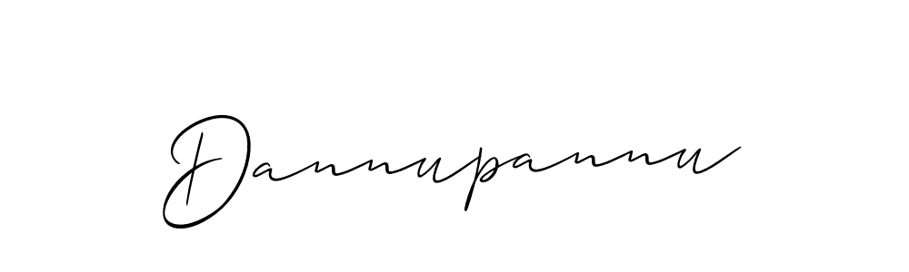 if you are searching for the best signature style for your name Dannupannu. so please give up your signature search. here we have designed multiple signature styles  using Allison_Script. Dannupannu signature style 2 images and pictures png