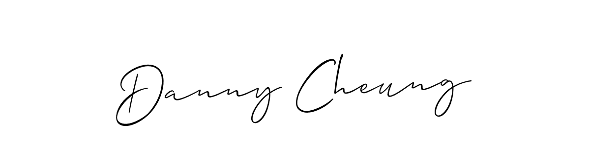 Make a beautiful signature design for name Danny Cheung. Use this online signature maker to create a handwritten signature for free. Danny Cheung signature style 2 images and pictures png