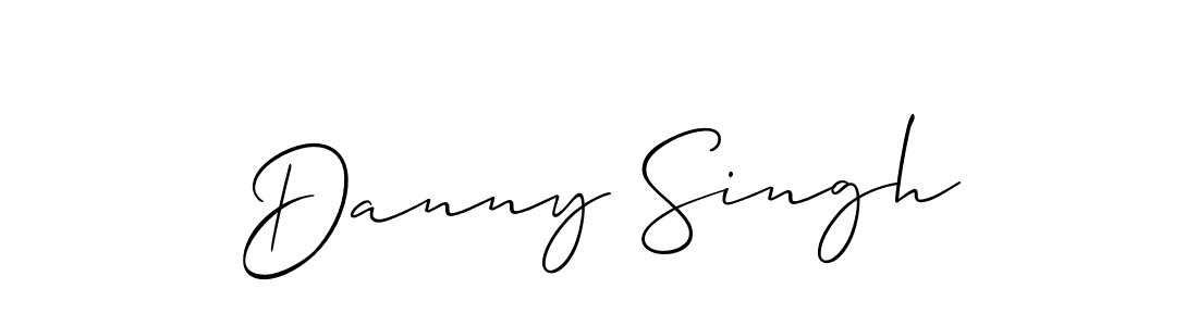 Best and Professional Signature Style for Danny Singh. Allison_Script Best Signature Style Collection. Danny Singh signature style 2 images and pictures png
