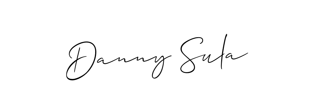 See photos of Danny Sula official signature by Spectra . Check more albums & portfolios. Read reviews & check more about Allison_Script font. Danny Sula signature style 2 images and pictures png