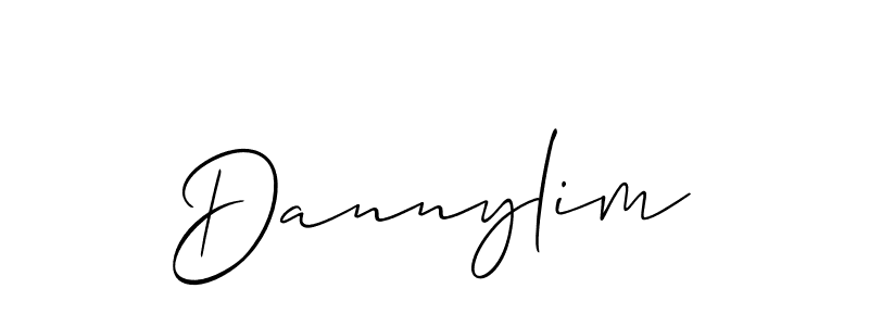 Allison_Script is a professional signature style that is perfect for those who want to add a touch of class to their signature. It is also a great choice for those who want to make their signature more unique. Get Dannylim name to fancy signature for free. Dannylim signature style 2 images and pictures png