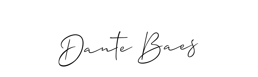 Once you've used our free online signature maker to create your best signature Allison_Script style, it's time to enjoy all of the benefits that Dante Baes name signing documents. Dante Baes signature style 2 images and pictures png