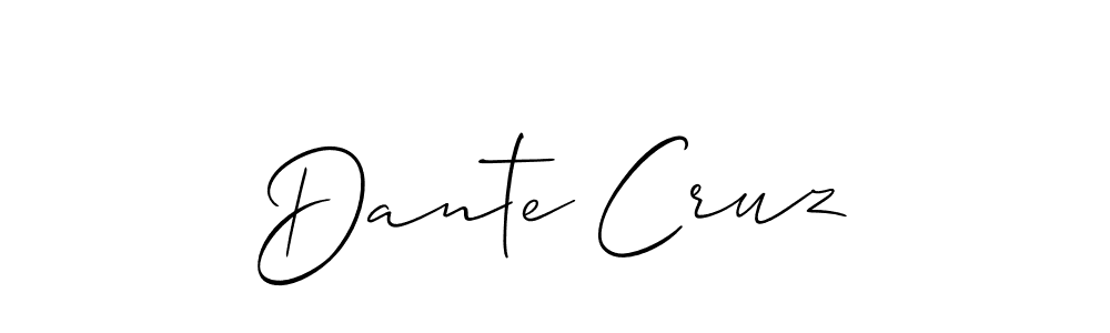 Similarly Allison_Script is the best handwritten signature design. Signature creator online .You can use it as an online autograph creator for name Dante Cruz. Dante Cruz signature style 2 images and pictures png