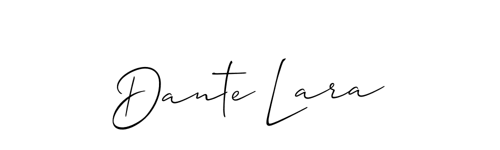 Once you've used our free online signature maker to create your best signature Allison_Script style, it's time to enjoy all of the benefits that Dante Lara name signing documents. Dante Lara signature style 2 images and pictures png