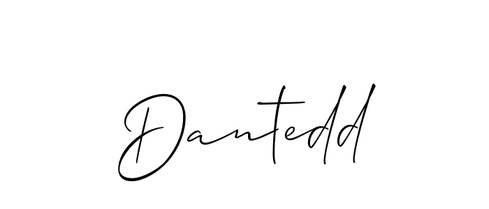 Once you've used our free online signature maker to create your best signature Allison_Script style, it's time to enjoy all of the benefits that Dantedd name signing documents. Dantedd signature style 2 images and pictures png