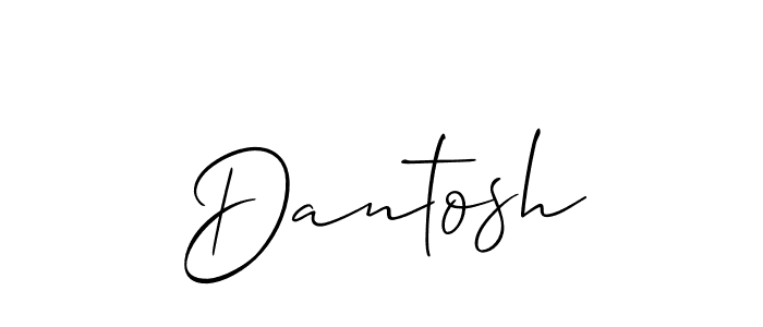 Similarly Allison_Script is the best handwritten signature design. Signature creator online .You can use it as an online autograph creator for name Dantosh. Dantosh signature style 2 images and pictures png