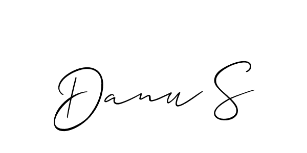 Here are the top 10 professional signature styles for the name Danu S. These are the best autograph styles you can use for your name. Danu S signature style 2 images and pictures png