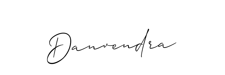 Also we have Danvendra name is the best signature style. Create professional handwritten signature collection using Allison_Script autograph style. Danvendra signature style 2 images and pictures png