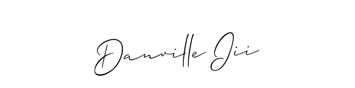 It looks lik you need a new signature style for name Danville Iii. Design unique handwritten (Allison_Script) signature with our free signature maker in just a few clicks. Danville Iii signature style 2 images and pictures png