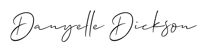 Upgrade your professional image with Danyelle Dickson signature created with Allison_Script font. Fast, free, and watermark-free download. Danyelle Dickson signature style 2 images and pictures png