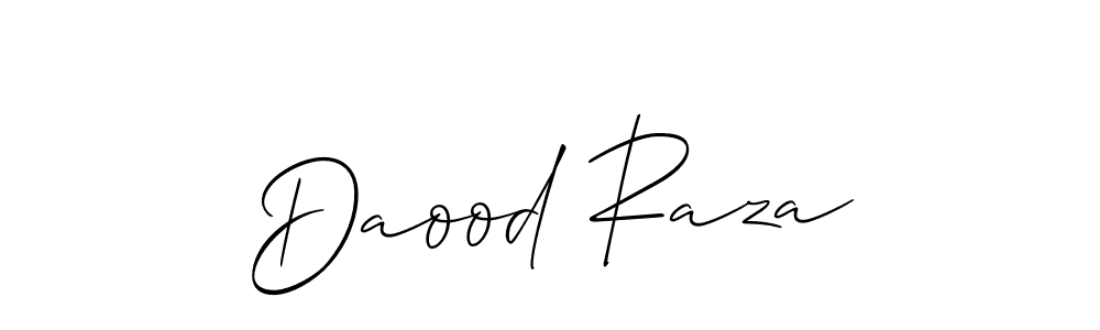 Best and Professional Signature Style for Daood Raza. Allison_Script Best Signature Style Collection. Daood Raza signature style 2 images and pictures png
