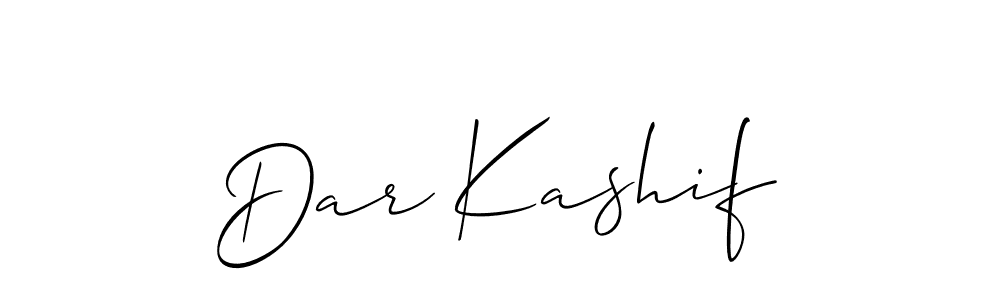 Dar Kashif stylish signature style. Best Handwritten Sign (Allison_Script) for my name. Handwritten Signature Collection Ideas for my name Dar Kashif. Dar Kashif signature style 2 images and pictures png