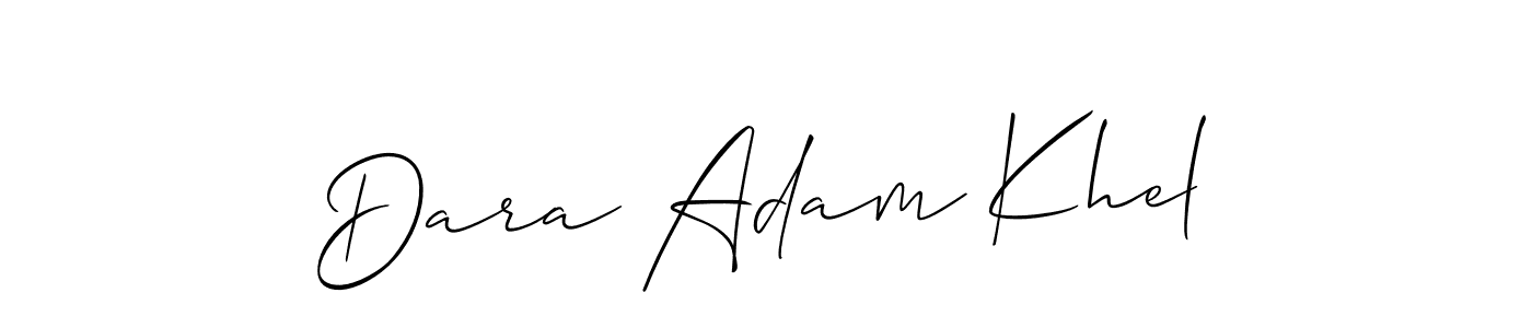 Once you've used our free online signature maker to create your best signature Allison_Script style, it's time to enjoy all of the benefits that Dara Adam Khel name signing documents. Dara Adam Khel signature style 2 images and pictures png