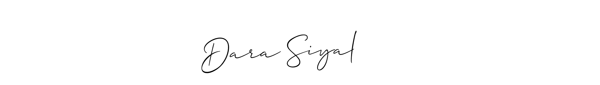 How to Draw Dara Siyal ،کاکڑ signature style? Allison_Script is a latest design signature styles for name Dara Siyal ،کاکڑ. Dara Siyal ،کاکڑ signature style 2 images and pictures png