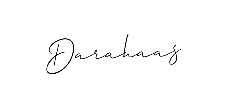 Also we have Darahaas name is the best signature style. Create professional handwritten signature collection using Allison_Script autograph style. Darahaas signature style 2 images and pictures png