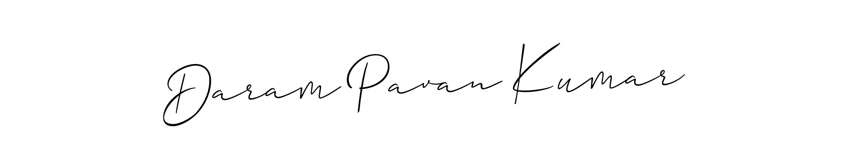 The best way (Allison_Script) to make a short signature is to pick only two or three words in your name. The name Daram Pavan Kumar include a total of six letters. For converting this name. Daram Pavan Kumar signature style 2 images and pictures png