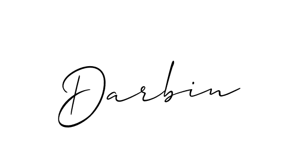 How to Draw Darbin signature style? Allison_Script is a latest design signature styles for name Darbin. Darbin signature style 2 images and pictures png