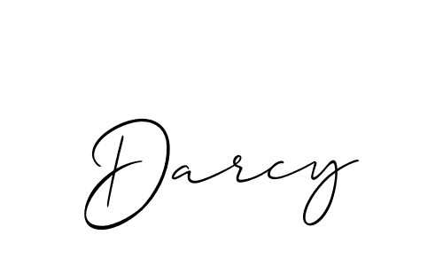 Create a beautiful signature design for name Darcy. With this signature (Allison_Script) fonts, you can make a handwritten signature for free. Darcy signature style 2 images and pictures png