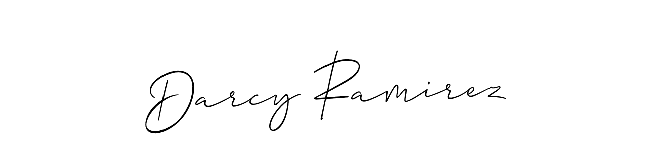 You should practise on your own different ways (Allison_Script) to write your name (Darcy Ramirez) in signature. don't let someone else do it for you. Darcy Ramirez signature style 2 images and pictures png