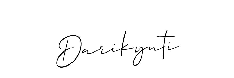 You should practise on your own different ways (Allison_Script) to write your name (Darikynti) in signature. don't let someone else do it for you. Darikynti signature style 2 images and pictures png