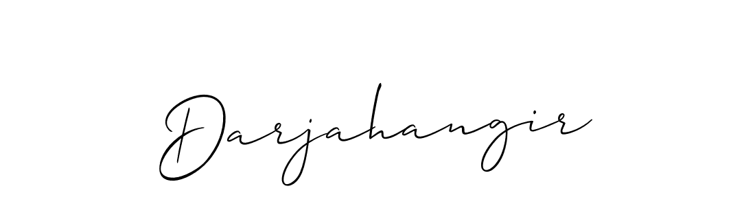 How to make Darjahangir name signature. Use Allison_Script style for creating short signs online. This is the latest handwritten sign. Darjahangir signature style 2 images and pictures png